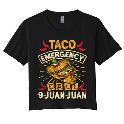 Cinco De Mayo Taco Emergency Call 9 Juan Juan Essential Crop Top
