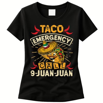 Cinco De Mayo Taco Emergency Call 9 Juan Juan Essential Womens T-Shirt