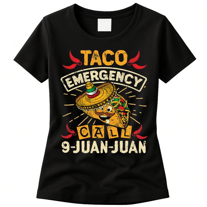 Cinco De Mayo Taco Emergency Call 9 Juan Juan Essential Womens T-Shirt