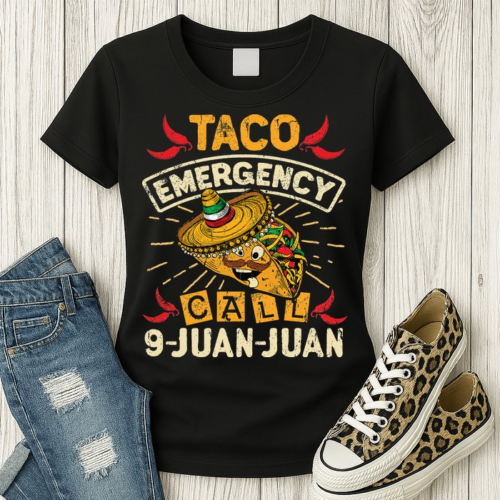 Cinco De Mayo Taco Emergency Call 9 Juan Juan Essential Womens T-Shirt