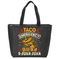 Cinco De Mayo Taco Emergency Call 9 Juan Juan Essential Zip Tote Bag