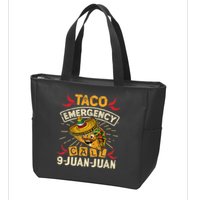 Cinco De Mayo Taco Emergency Call 9 Juan Juan Essential Zip Tote Bag
