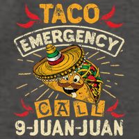 Cinco De Mayo Taco Emergency Call 9 Juan Juan Essential Vector Backpack