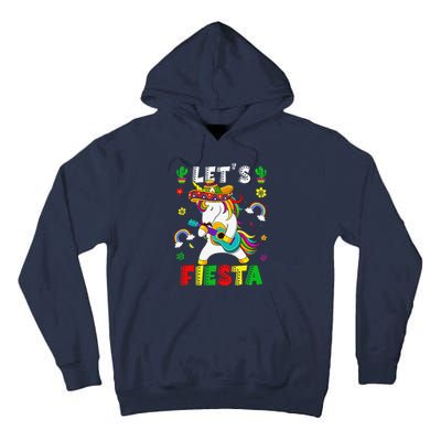 Cinco De Mayo Party Lets Fiesta Dancing Mexican Unicorn Tall Hoodie