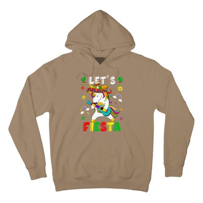 Cinco De Mayo Party Lets Fiesta Dancing Mexican Unicorn Hoodie