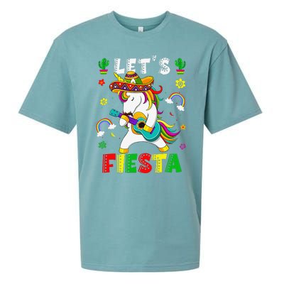 Cinco De Mayo Party Lets Fiesta Dancing Mexican Unicorn Sueded Cloud Jersey T-Shirt