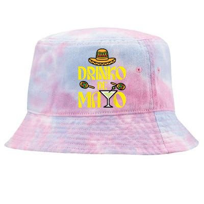 Cinco De Mayo Shirts Drinko De Mayo Fiesta Mexican Party Tie-Dyed Bucket Hat