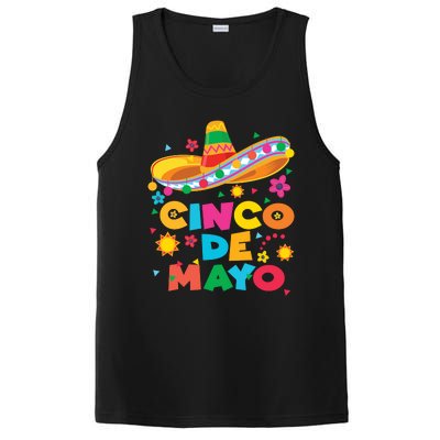 Cinco De Mayo Fiesta Surprise Camisa 5 De Mayo Viva Mexico PosiCharge Competitor Tank