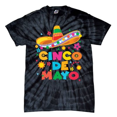 Cinco De Mayo Fiesta Surprise Camisa 5 De Mayo Viva Mexico Tie-Dye T-Shirt