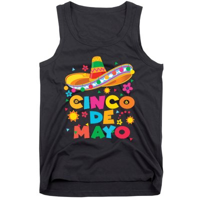 Cinco De Mayo Fiesta Surprise Camisa 5 De Mayo Viva Mexico Tank Top