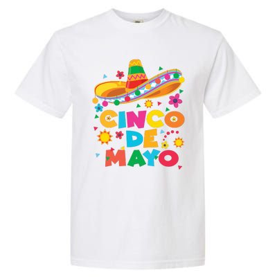 Cinco De Mayo Fiesta Surprise Camisa 5 De Mayo Viva Mexico Garment-Dyed Heavyweight T-Shirt