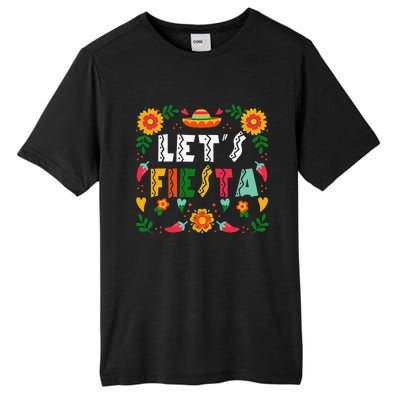 Cinco De Mayo Party Lets Fiesta Mexican For Women Tall Fusion ChromaSoft Performance T-Shirt