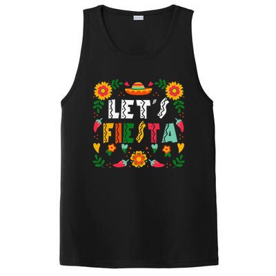 Cinco De Mayo Party Lets Fiesta Mexican For Women PosiCharge Competitor Tank