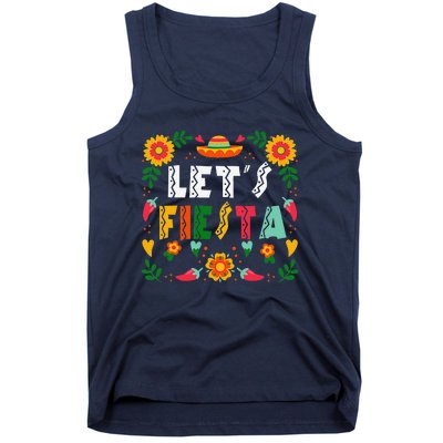 Cinco De Mayo Party Lets Fiesta Mexican For Women Tank Top