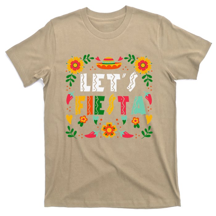 Cinco De Mayo Party Lets Fiesta Mexican For Women T-Shirt