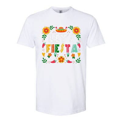 Cinco De Mayo Party Lets Fiesta Mexican For Women Softstyle CVC T-Shirt