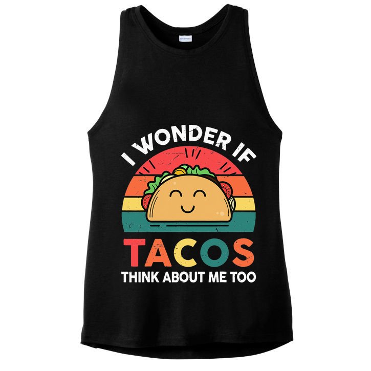 Cinco De Mayo Outfit Wonder Tacos Latina Ladies PosiCharge Tri-Blend Wicking Tank