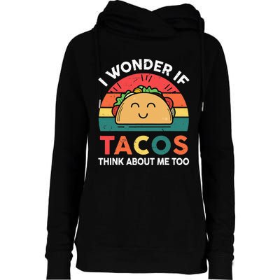 Cinco De Mayo Outfit Wonder Tacos Latina Womens Funnel Neck Pullover Hood