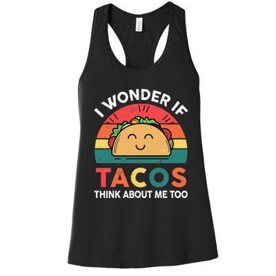 Cinco De Mayo Outfit Wonder Tacos Latina Women's Racerback Tank