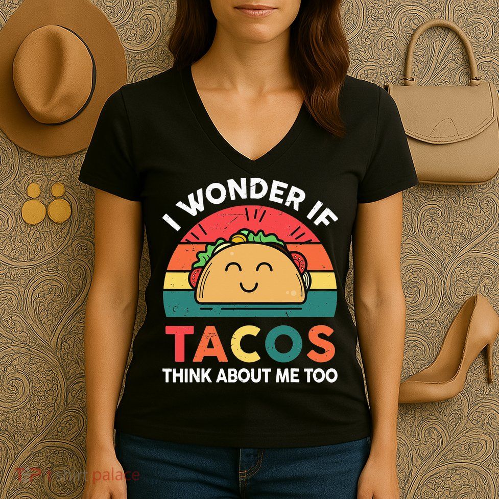 Cinco De Mayo Outfit Wonder Tacos Latina Women's V-Neck T-Shirt