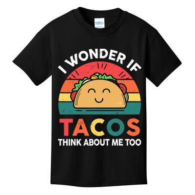 Cinco De Mayo Outfit Wonder Tacos Latina Kids T-Shirt