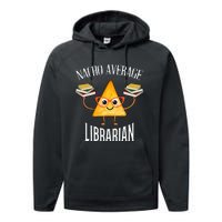 Cinco De Mayo Nacho Average Librarian Library Mexican Party Performance Fleece Hoodie