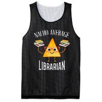 Cinco De Mayo Nacho Average Librarian Library Mexican Party Mesh Reversible Basketball Jersey Tank