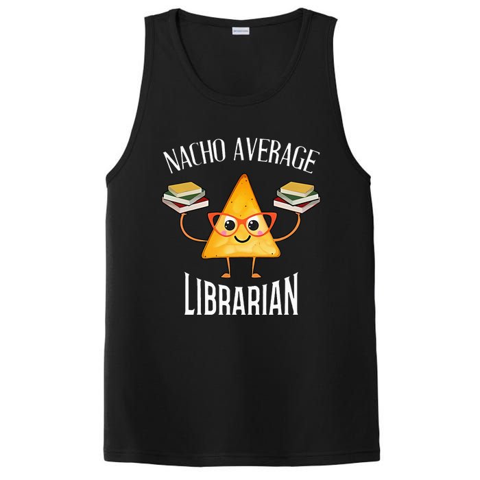 Cinco De Mayo Nacho Average Librarian Library Mexican Party PosiCharge Competitor Tank