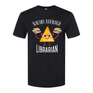 Cinco De Mayo Nacho Average Librarian Library Mexican Party Softstyle CVC T-Shirt