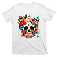 Cinco De Mayo Sugar Skull Day Of The Dead Mexican Fiesta T-Shirt