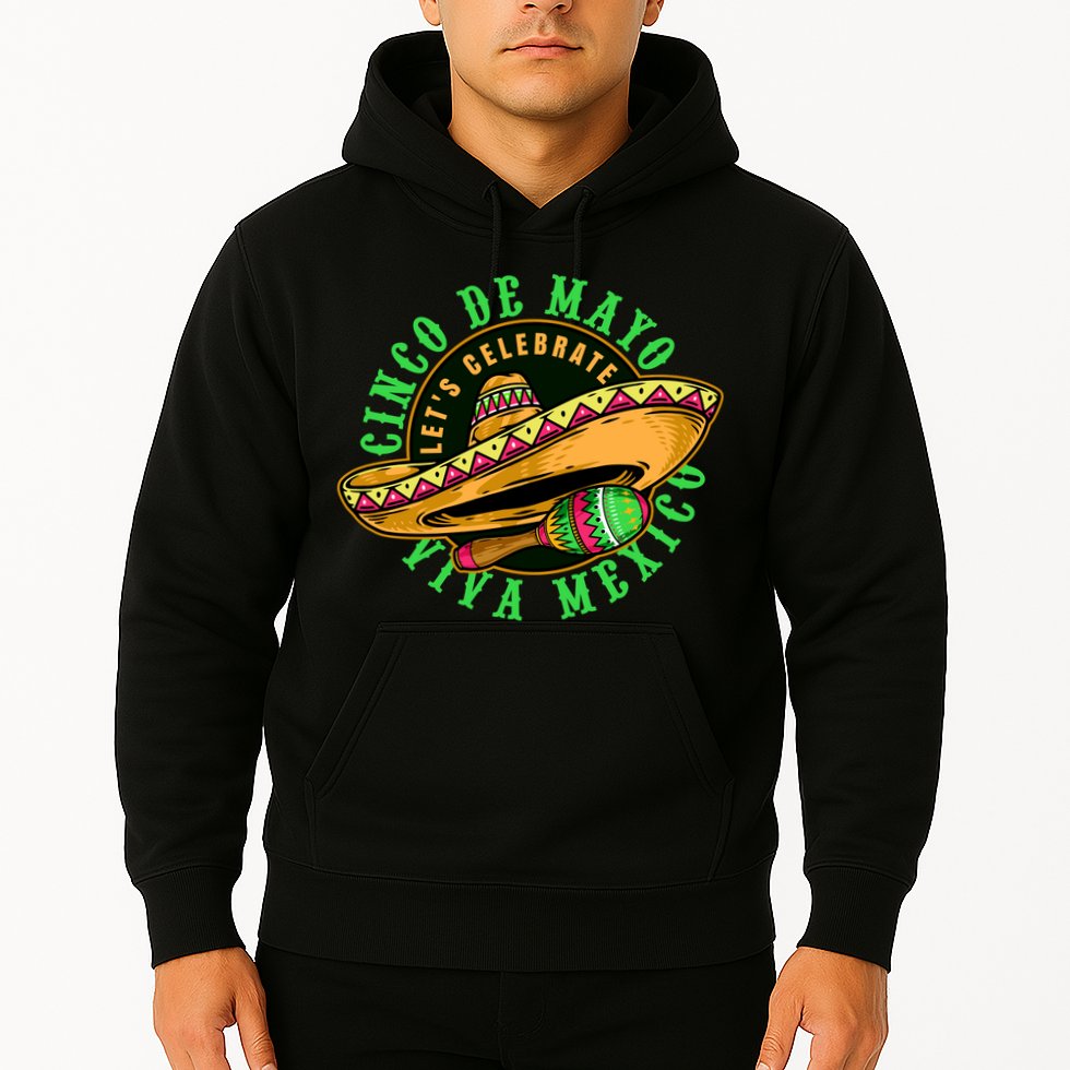 Cinco De Mayo Viva Mexico Hoodie