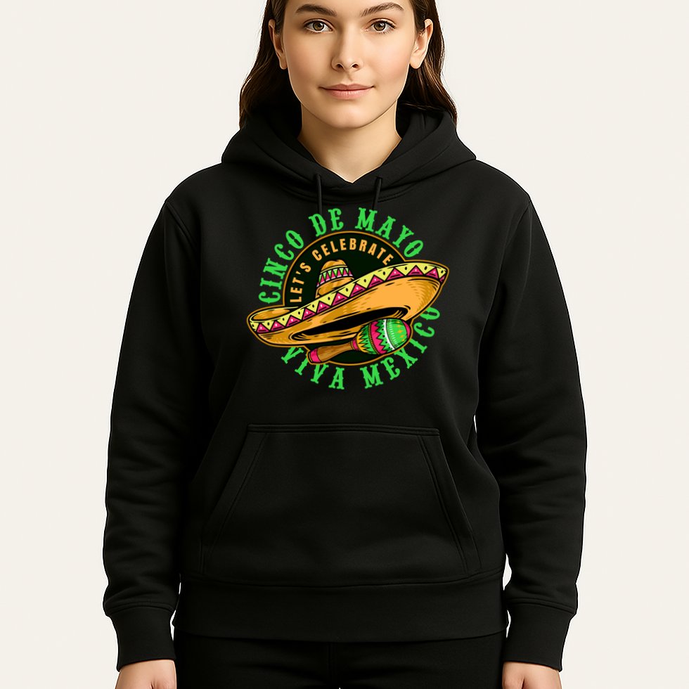 Cinco De Mayo Viva Mexico Hoodie
