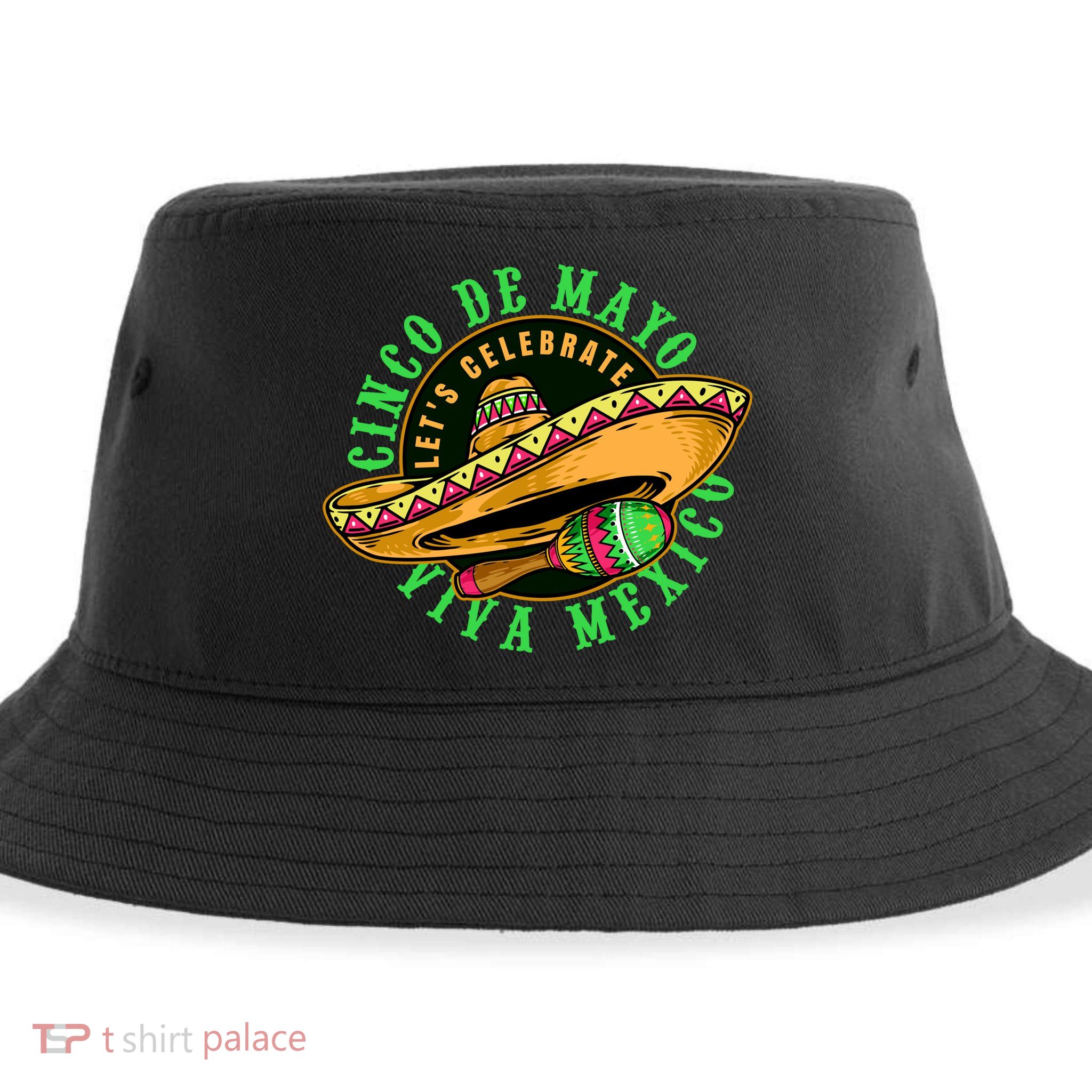 Cinco De Mayo Viva Mexico Sustainable Bucket Hat