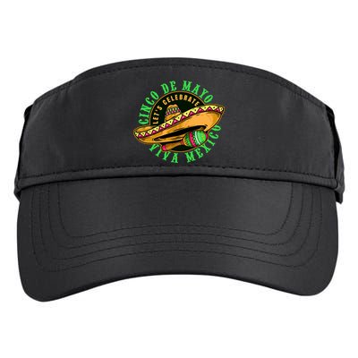 Cinco De Mayo Viva Mexico Adult Drive Performance Visor