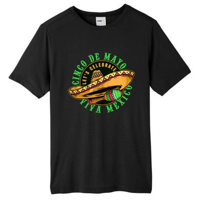 Cinco De Mayo Viva Mexico Tall Fusion ChromaSoft Performance T-Shirt