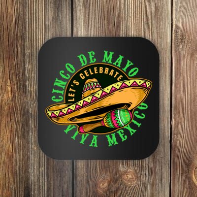 Cinco De Mayo Viva Mexico Coaster