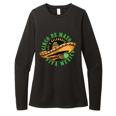 Cinco De Mayo Viva Mexico Womens CVC Long Sleeve Shirt