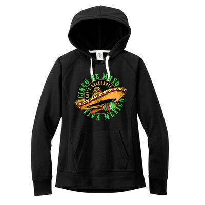 Cinco De Mayo Viva Mexico Women's Fleece Hoodie