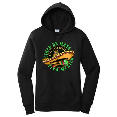 Cinco De Mayo Viva Mexico Women's Pullover Hoodie