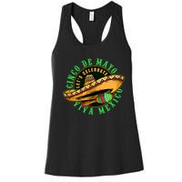 Cinco De Mayo Viva Mexico Women's Racerback Tank