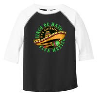 Cinco De Mayo Viva Mexico Toddler Fine Jersey T-Shirt