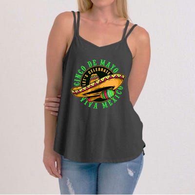 Cinco De Mayo Viva Mexico Women's Strappy Tank