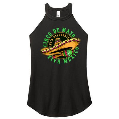 Cinco De Mayo Viva Mexico Women's Perfect Tri Rocker Tank