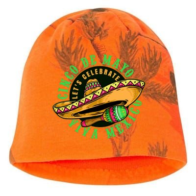 Cinco De Mayo Viva Mexico Kati - Camo Knit Beanie