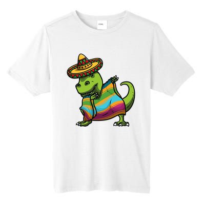 Cinco De Mayo Dinosaurs Dab Mexican Dinosaur Tall Fusion ChromaSoft Performance T-Shirt