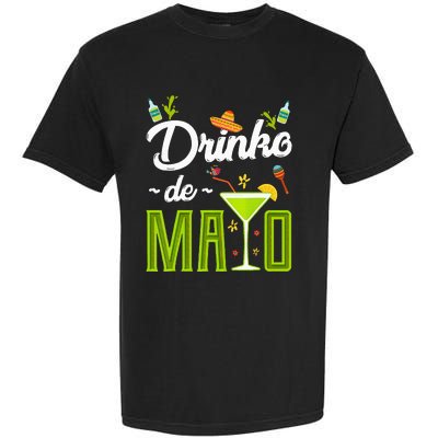 Cinco De Mayo Drinko De Mayo Fiesta Mexican Party Garment-Dyed Heavyweight T-Shirt