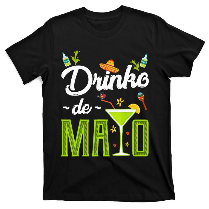 Cinco De Mayo Drinko De Mayo Fiesta Mexican Party T-Shirt