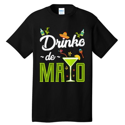 Cinco De Mayo Drinko De Mayo Fiesta Mexican Party Tall T-Shirt