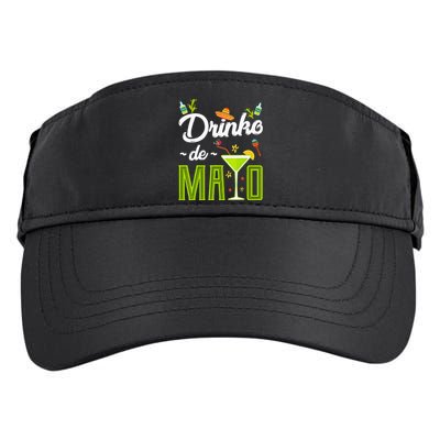 Cinco De Mayo Drinko De Mayo Fiesta Mexican Party Adult Drive Performance Visor