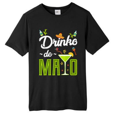 Cinco De Mayo Drinko De Mayo Fiesta Mexican Party Tall Fusion ChromaSoft Performance T-Shirt